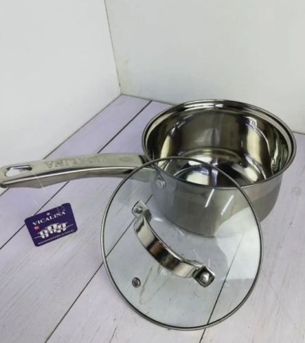 Набор кастрюль из нержавеющие стали с толстым дном 6 предметов фото 5