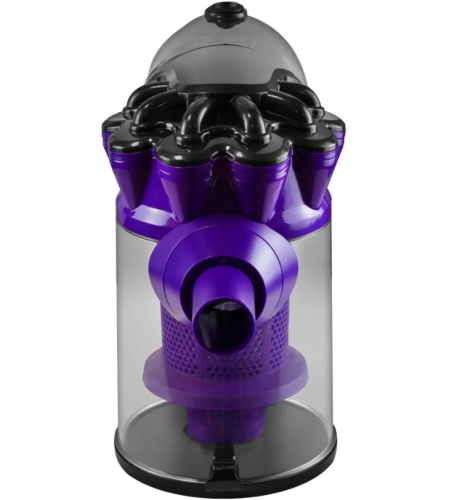 Пылесос вертикальный Кензи VS115 черно/фиолетовый, 800Вт, контейнер 1.0 литр фото 9