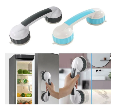 Ручка на вакуумных присосках, опора для ванной, держатель фото 3