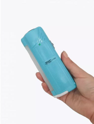 Фонарик аккумуляторный ручной светодиодный 2 в 1 YJ-1077 фото 2