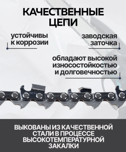 Цепь для мини пилы 6 дюймов фото 3