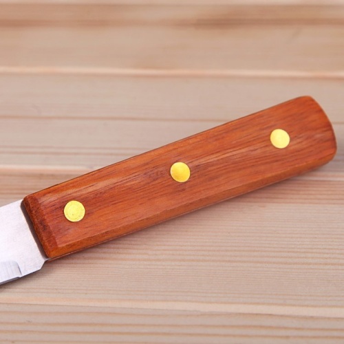 Нож «Кухонный», лезвие 10 см деревянная ручка фото 2