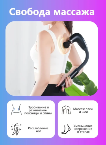 Фасциальный массажный пистолет ваш личный терапевт после тренировки фото 5