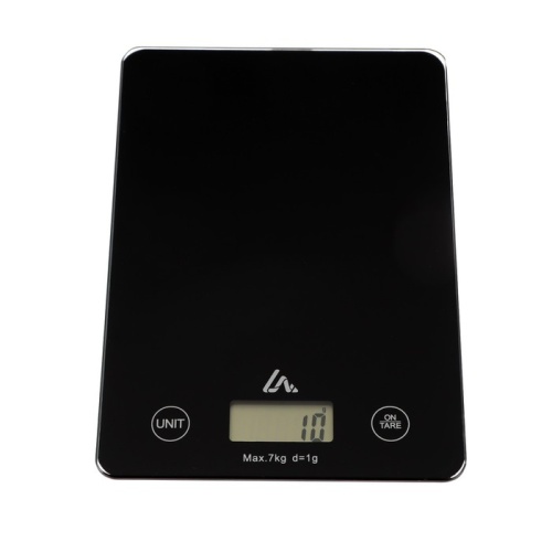 Весы кухонные  LVK-702, электронные, до 7 кг, чёрные 3549060