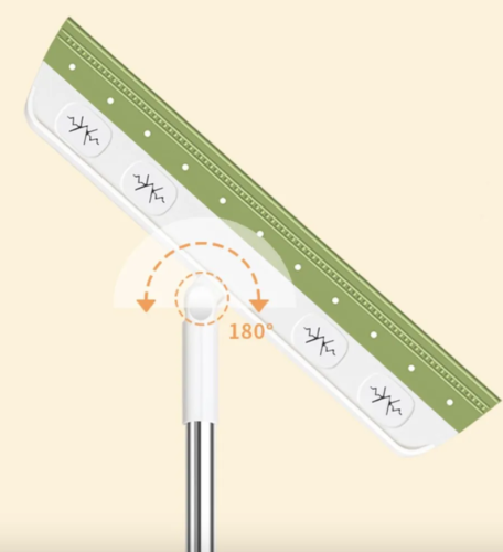 Швабра-скребок, Универсальная силиконовая швабра-флаундер / Длина: 89 см фото 7